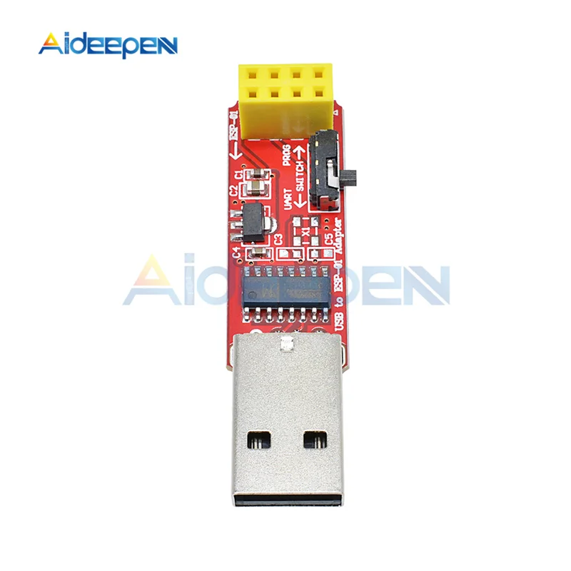 USB к ESP8266 ESP-01 ESP-01S WiFi адаптер модуль CH340 USB к ESP01 ESP01S ttl драйвер Серийный беспроводной Wifi модуль для Arduino