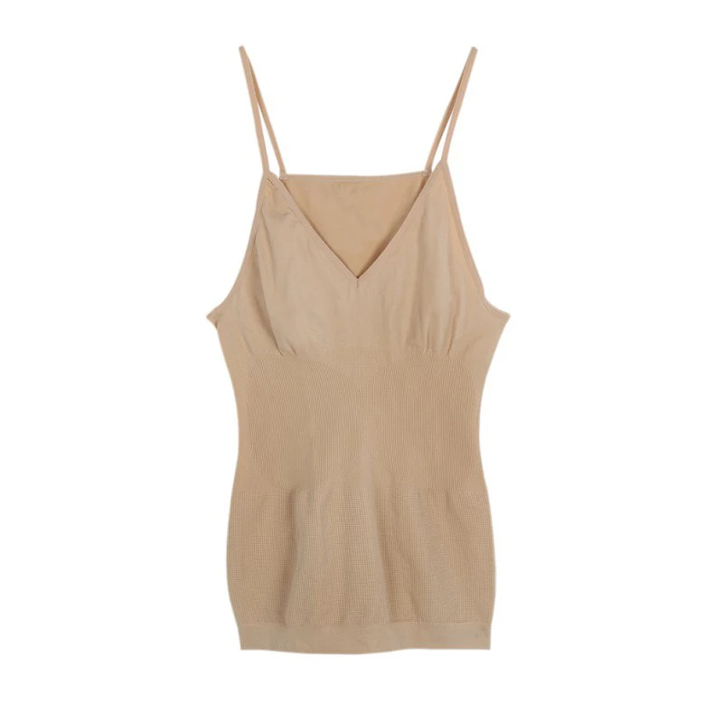 

Sexy Women Tank Top Seamless Tummy Waist Control Vest Cami Body Shaper Shapewear