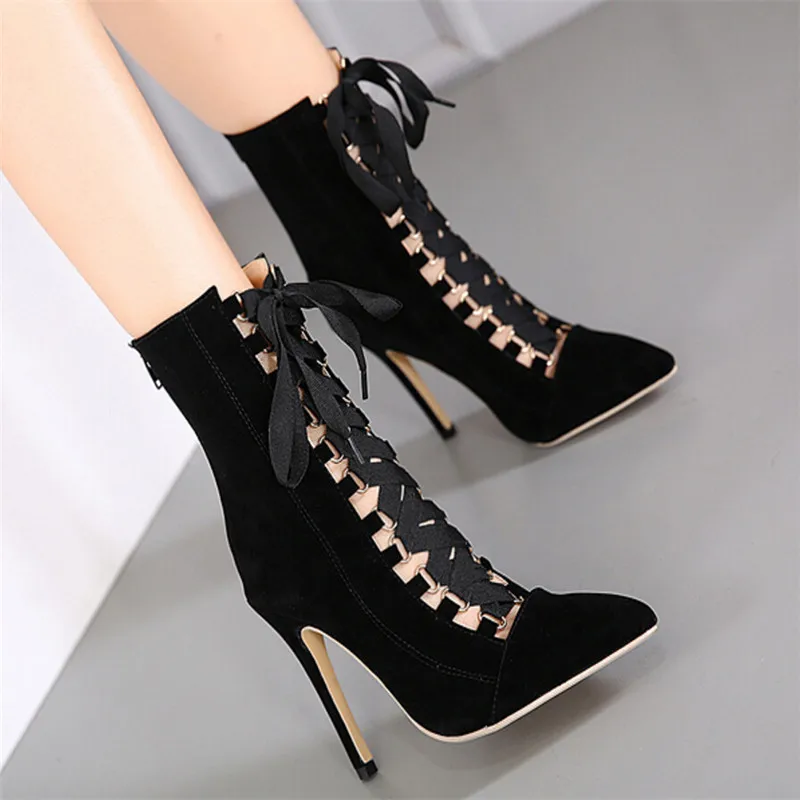 

Brand Women Shoes High Heels Sexy Women Pumps Pointed Toe Bottom High Heels Wedding Shoes Plus Size Stiletto Party shoes Woman