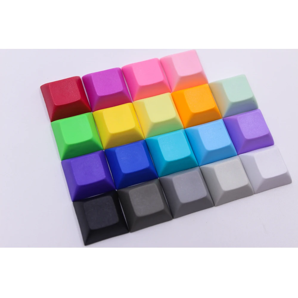 Пустая клавиатура MP 1U DSA Keys PBT смешанные цветные клавиши Cherry MX для проводной