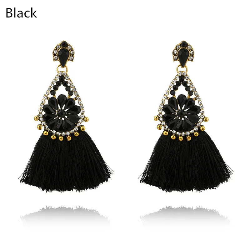 Water Drop Flower Earrings8