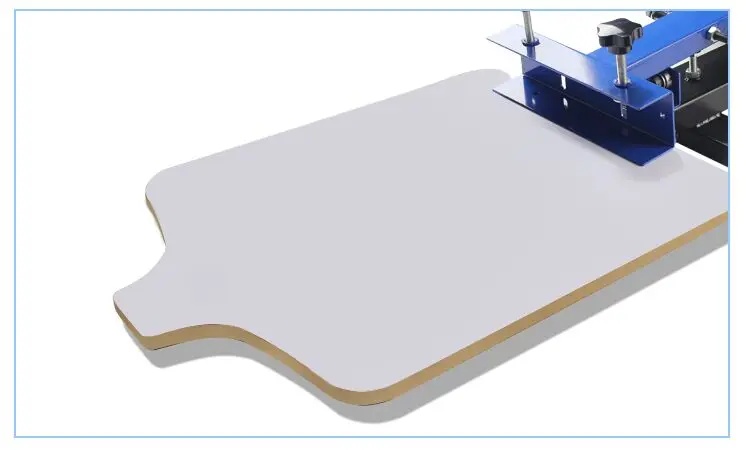 4 color one station screen printing machine 8