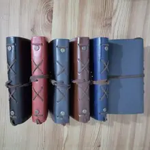 20 шт Специальный editon для фестиваля винтажные, в виде листика искусственная кожа Пиратский чехол для путешествий журнал 5 Разноцветные блокноты