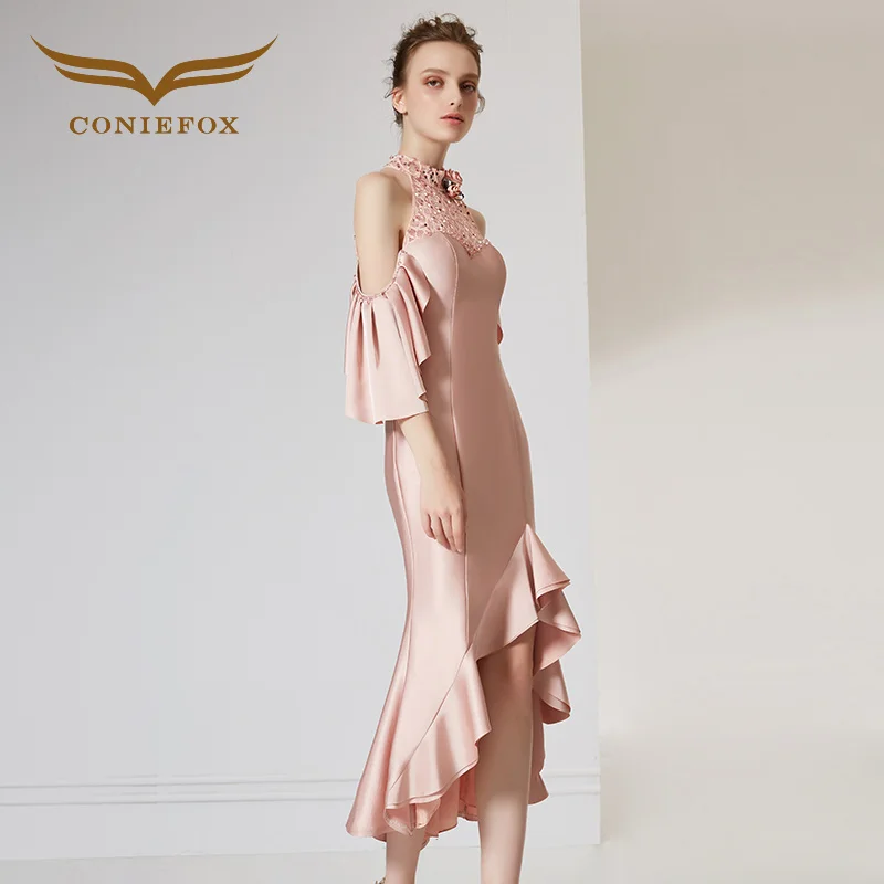 CONIEFOX 31913 Fashion Slim  A Line prom  dresses  Ladies  