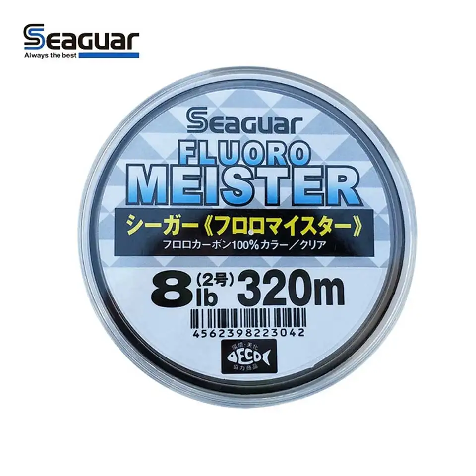 Оригинальная рыболовная леска Seaguar, фторуглеродная леска MEISTER 320 м/240 м, износостойкая леска, сделано в Японии