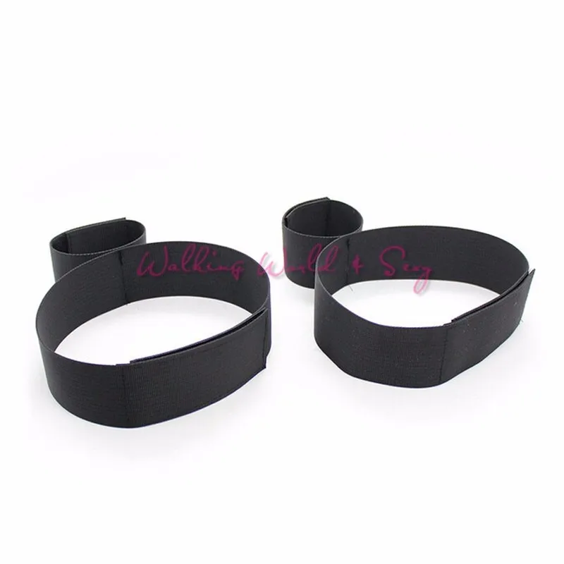Nylon Bondage Hand Cuffs To Thigh Cuffs Kit Sex Flirt Bondage Restraints Fetish Adult Game Sex Products For Couples Erotic Toys (4)