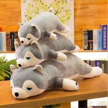 Cute Husky Dog Plush Toys Stuffed Animal Dog Doll Toy Soft Plush Pillow Children Birthday Gift Chiristmas Gifts 18cm genuine husky plush toys cute soft animal dog toys doll creative gift for kids birthday gift