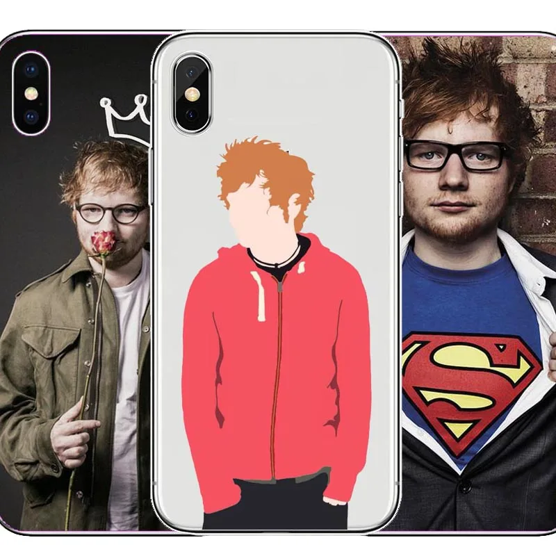 Ed Sheeran Hard Coque Shell Phone Case for iPhone8Plus 8 7 7 Plus 6 6S Plus XS XR XSMAX 5S SE Edward Christopher Sheeran Cover