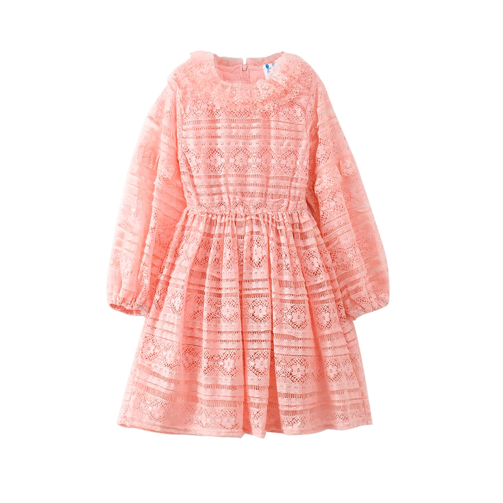 B-S34 New Fashion Spring Girls Casual Dresses Early Summer Long Sleeve Princess Dress 5-14T Teenager Kids Solid color Lace Dress B-S34 New Fashion Spring Girls Casual Dresses Early Summer Long Sleeve Princess Dress 5-14T Teenager Kids Solid color Lace Dress