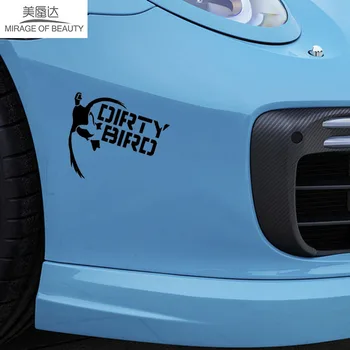 

Dirty Bird Waterbirds Duck Hunting Funny Car Sticker for Truck SUV Window Bumper Door Laptop Kayak Car-cover Vinyl Decal