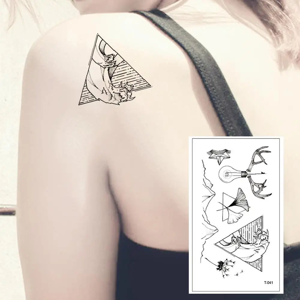 

T-041 New waterproof temporary tattoo sticker fake flash body art sexy multiple pattern boys and girls kids