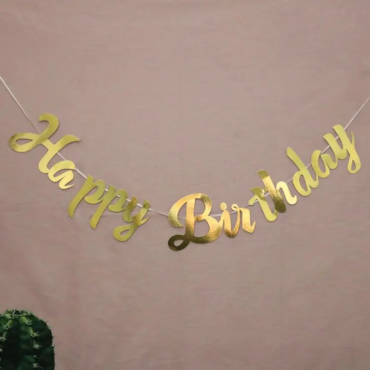 Silver Just Married Banner