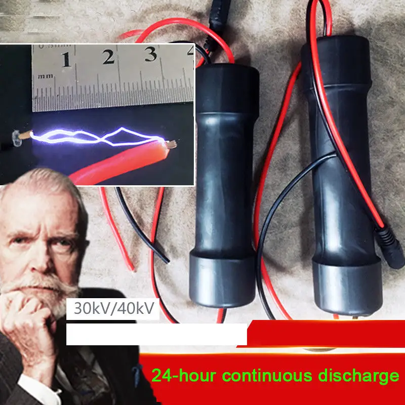 

DC15V to 40kV Pulse high voltage module arc generator Boost transformer Ignition Coil for Discharge, negative ion, ozone,