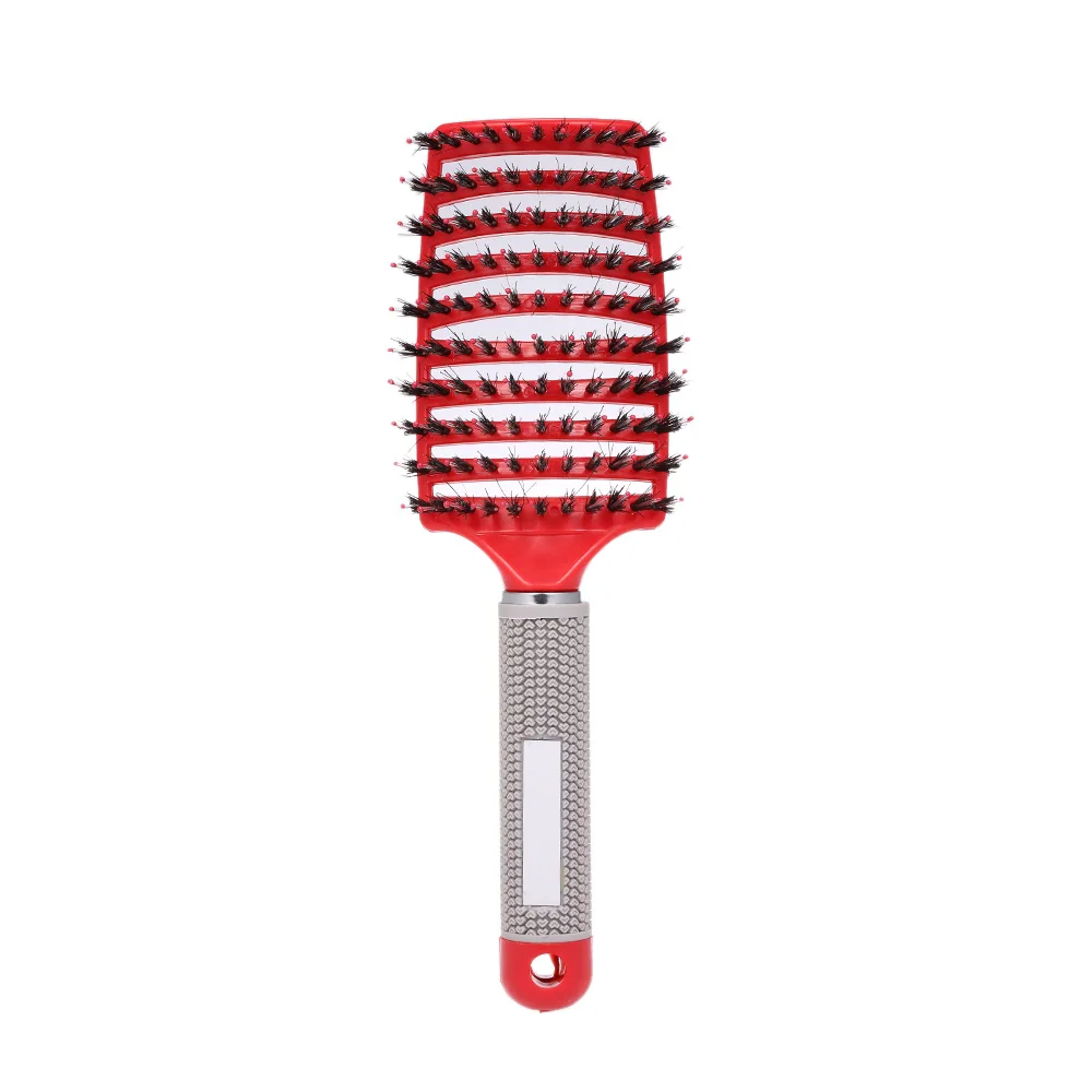 Abody Hair Brush Massage Combs Nylon Tangle Hair Brush Round Detangle Hair Comb Brush Hairdresser Wet Curly Detangle Hairbrush