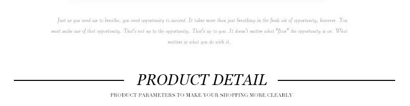 product detals
