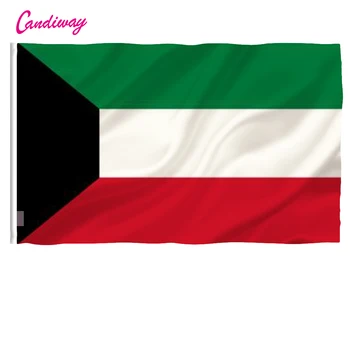 

3x5 Kuwait Flag Arab State Banner Country Pennant Hanging Office/Activity/parade/Festival/Home Decoration New fashion