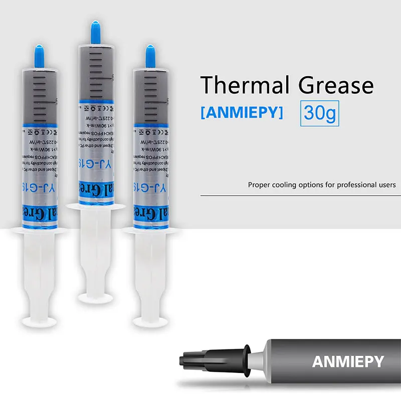 xligo 30g Grey Silicone Compound Thermal Conductive Needle Grease Paste