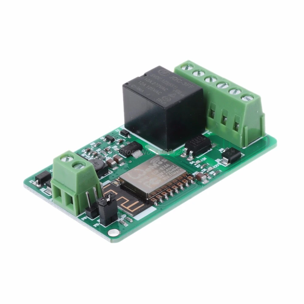 

ESP8266 220V 10A DC 7-30V Network Relay ESP-12F WIFI Module AUG_21 Dropship