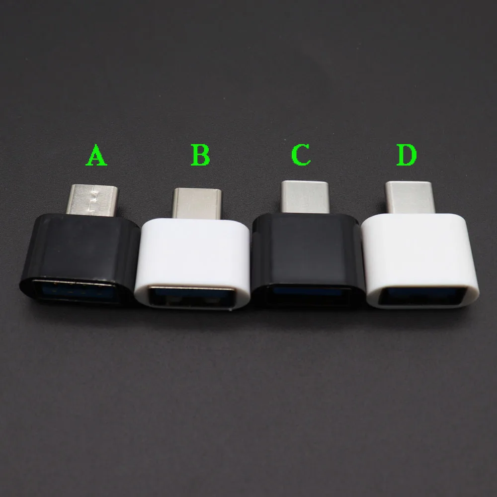 USB Type C OTG кабель адаптер конвертер для Xiaomi Mi5 Huawei Samsung мышь клавиатура диск