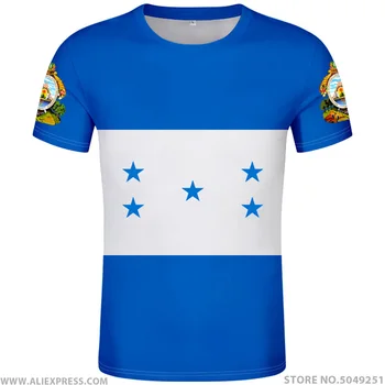 

HONDURAS t shirt diy free custom made name number hat t-shirt nation flags hn country print photo logo honduran spanish clothing
