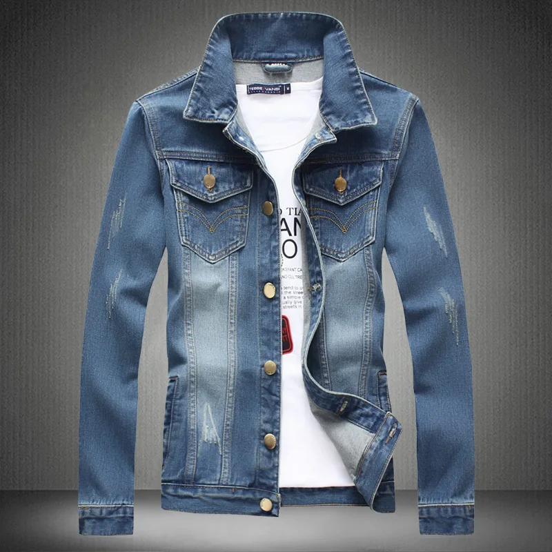 Chaqueta de mezclilla jeans denim jacket chaquetas para