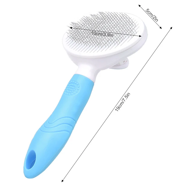Petacc Dog Brush Pet Grooming Dog Needle Combs for Dogs Cat Gilling Brush Dog Rake Comb Bath Massage Cleaning Tool