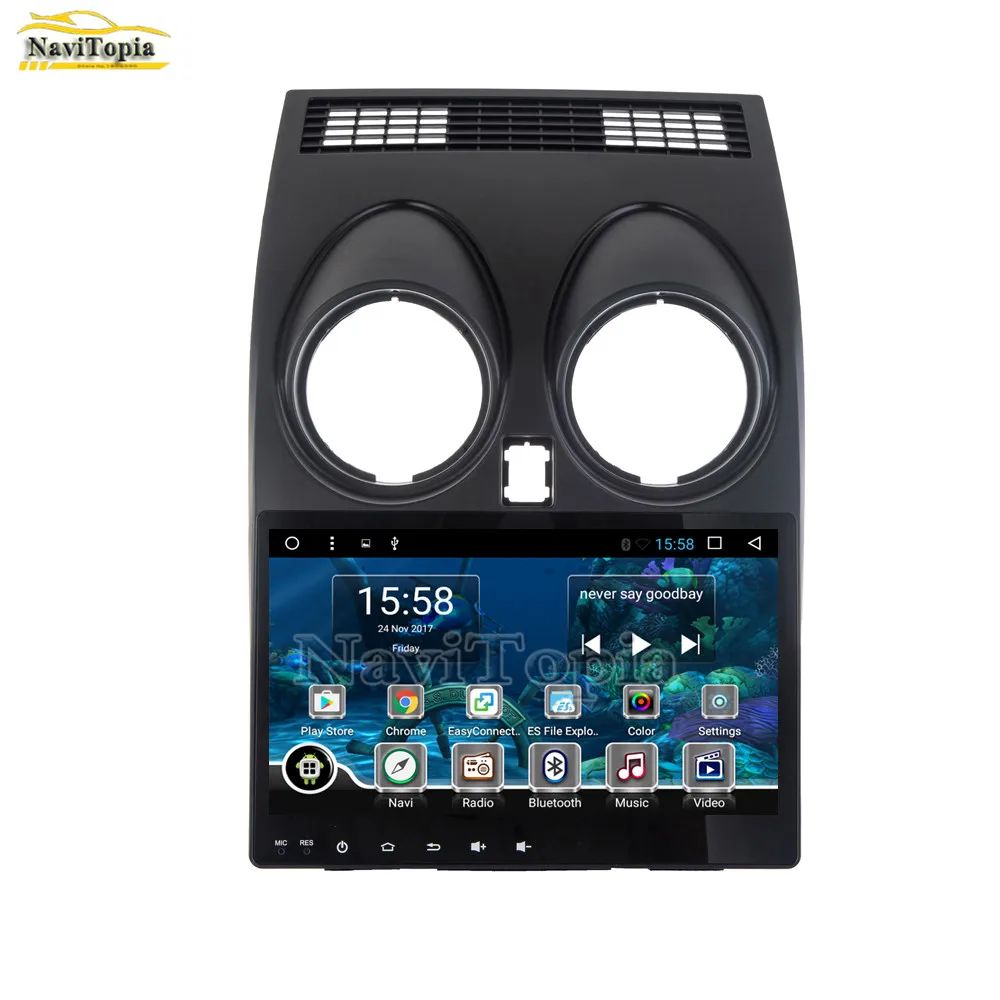 Excellent NAVITOPIA T8 Octa Core Android 8.1 Car DVD GPS Navigation for Nissan Qashqai 2007 2008 2009 2010 2011 2012 2013 Car PC Radio 3