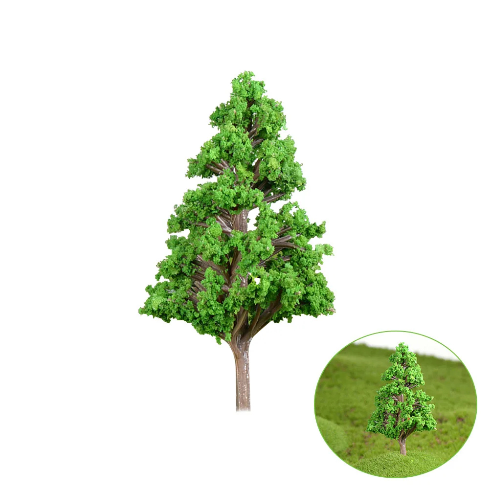 

Artificial Mini Tree Plants Miniature Garden Landscaping Decor Simulation Plastic Tree Decoration House Model Pine tree