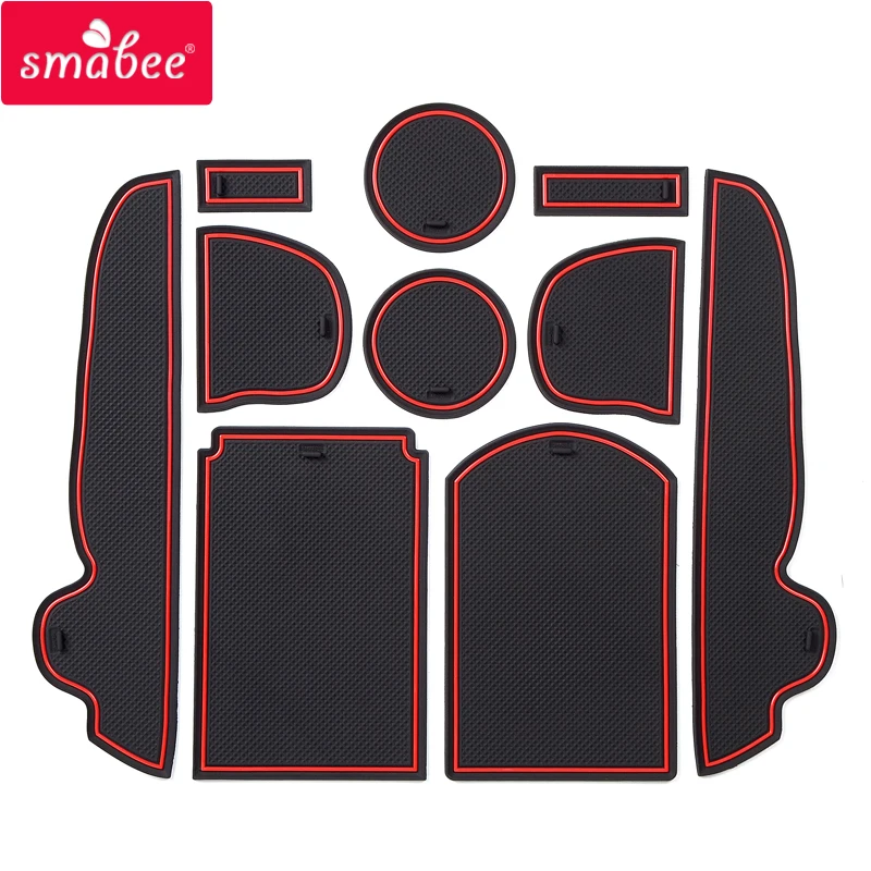 Smabee ворота Слот коврик для Toyota RAV4 2006 ~ 2012 XA30 Previa RAV 4 2007 2008 2009 2010 2011 подстаканники