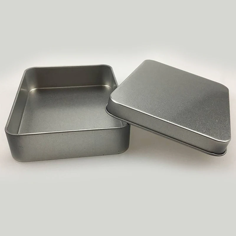Small Metal Tin Silver Flip Storage Box Candy Case Organizer For Money Coin Candy Key Portable Mini Tin Box Container Small Metal Tin Silver Flip Storage Box Candy Case Organizer For Money Coin Candy Key Portable Mini Tin Box Container