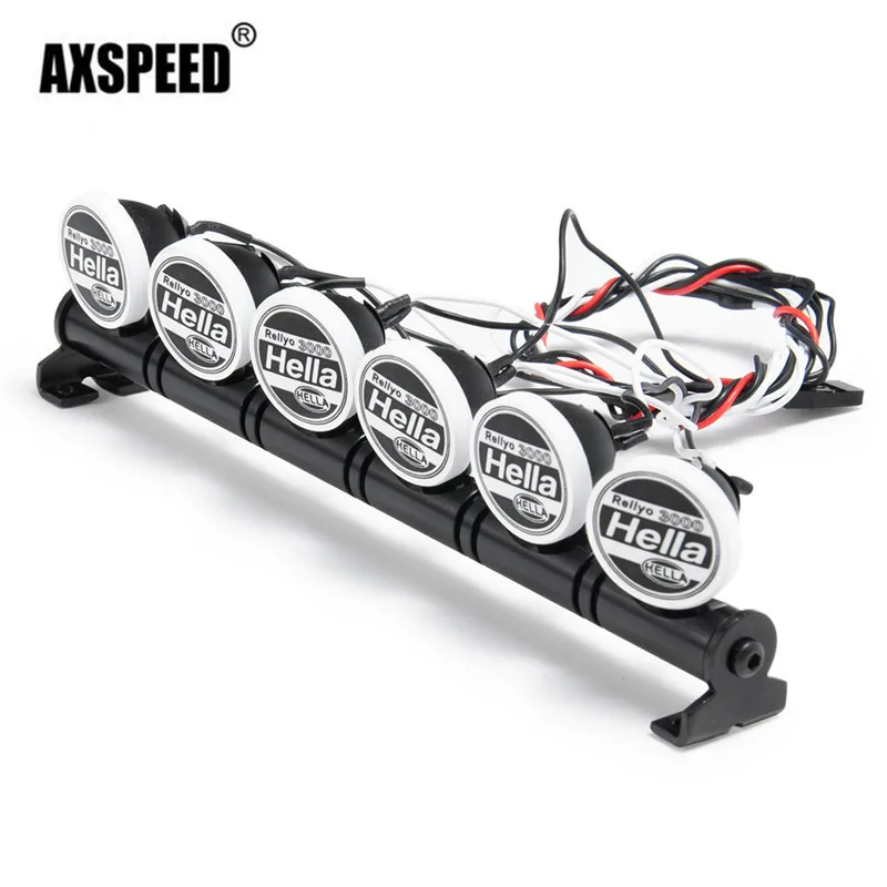 Металлическая крыша светодиодный светильник бар для 1:10 Traxxas Trx 4 SCX10 90027 II 90046 D90 Р/У