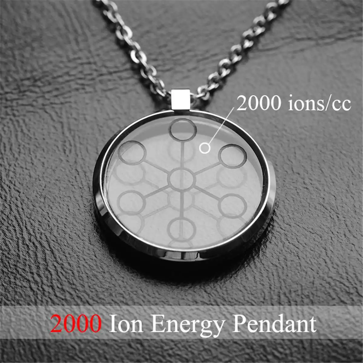 2000CC высоко ионный Bio Chi~ кулон Quantum Pendant скалярная энергия с подвеской из нержавеющей стали Новинка