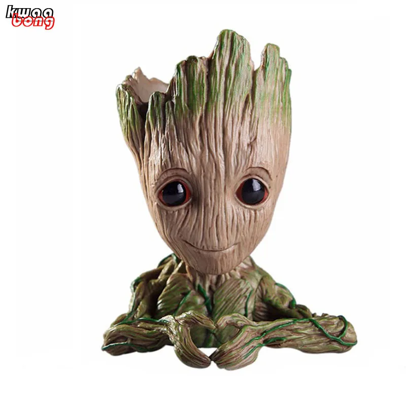 

baby groot for Flowerpot Planter Tree Man Cute Model Pen Pot Action Figures Toy