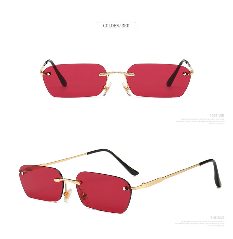 JackJad, модные, современные, крутые, без оправы, стильные, с заклепками, солнцезащитные очки, оттенок, океанские линзы, фирменный дизайн, солнцезащитные очки Oculos De Sol 5509