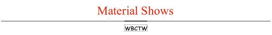 material shows