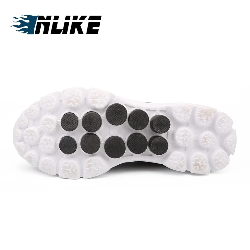 Hommes Inlike Homme En bleu Chics Loisirs Chaussures Pour Mode Cuir Plates Légères Noir De gris Respirant j3AR4L5q