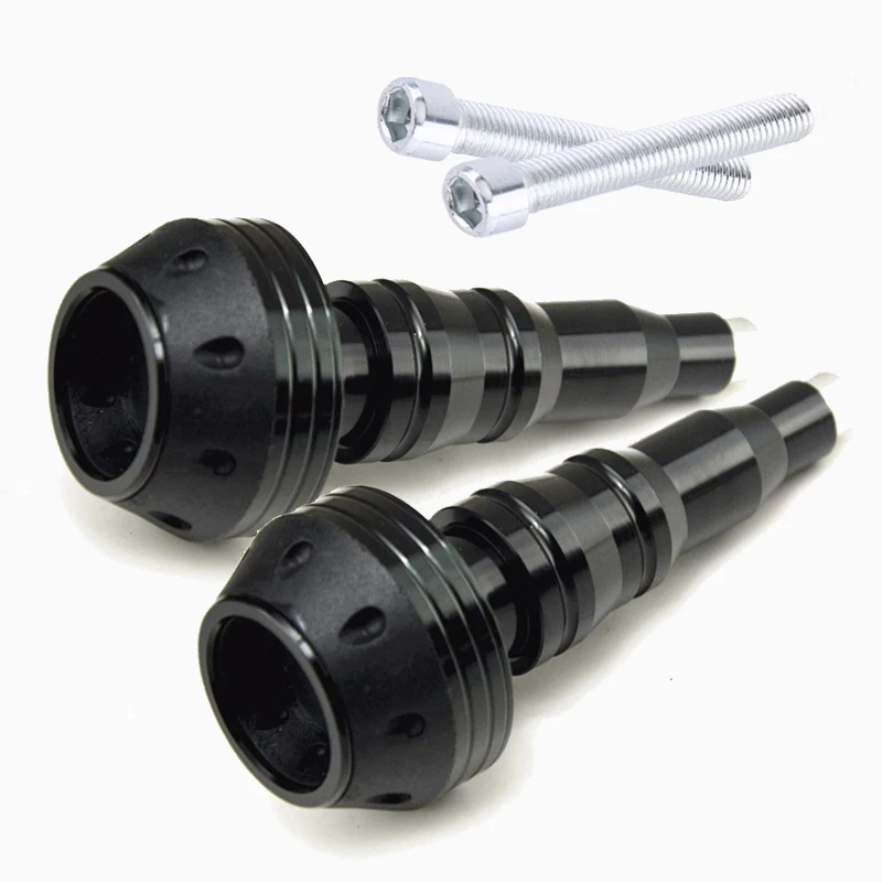 

2x Universal Falling Protectors Motorcycle Cnc Aluminum Alloy Frame Slider Anti Crash Caps Engine Protection Moto Frame Sliders