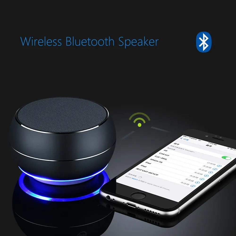 Jeebel портативный динамик мини Bluetooth беспроводной 3 Вт HD аудио бас стерео