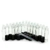 Rollo de vidrio transparente liso para aceites esenciales, botella de bola de rodillo de acero inoxidable, 24 Uds., 10ml ► Foto 2/6