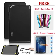 Защита экрана стекло+ чехол для huawei MediaPad T3 7 8 10/T5 10 кожаный Умный Магнитный чехол для Медиа Pad T5/T3 7 8 10. 1