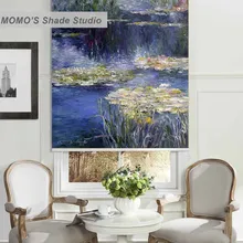 MOMO рулонные шторы затемненные дизайнерские оконные шторы покраска занавески рулонные шторы Тепловая ткань Индивидуальный размер PRB set549-553