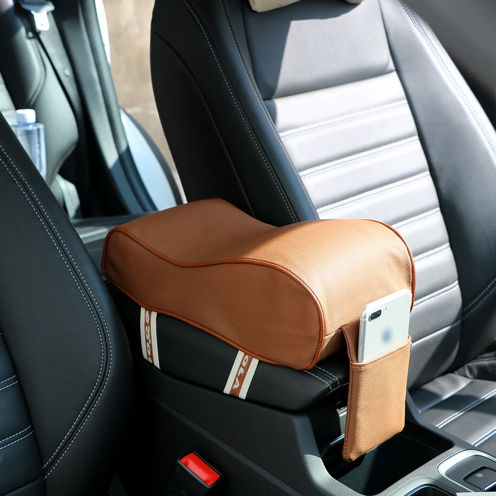 Universal Car Armrest Box Mats Car styling Auto Center Console Armrest