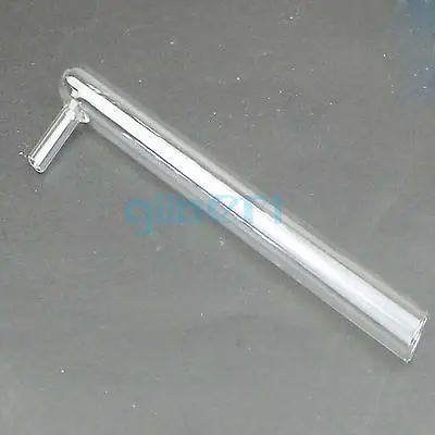 5PCS 20x200mm Glass Test Filter Tube with Vacuum Bottom Side Arm Lab Experiment
