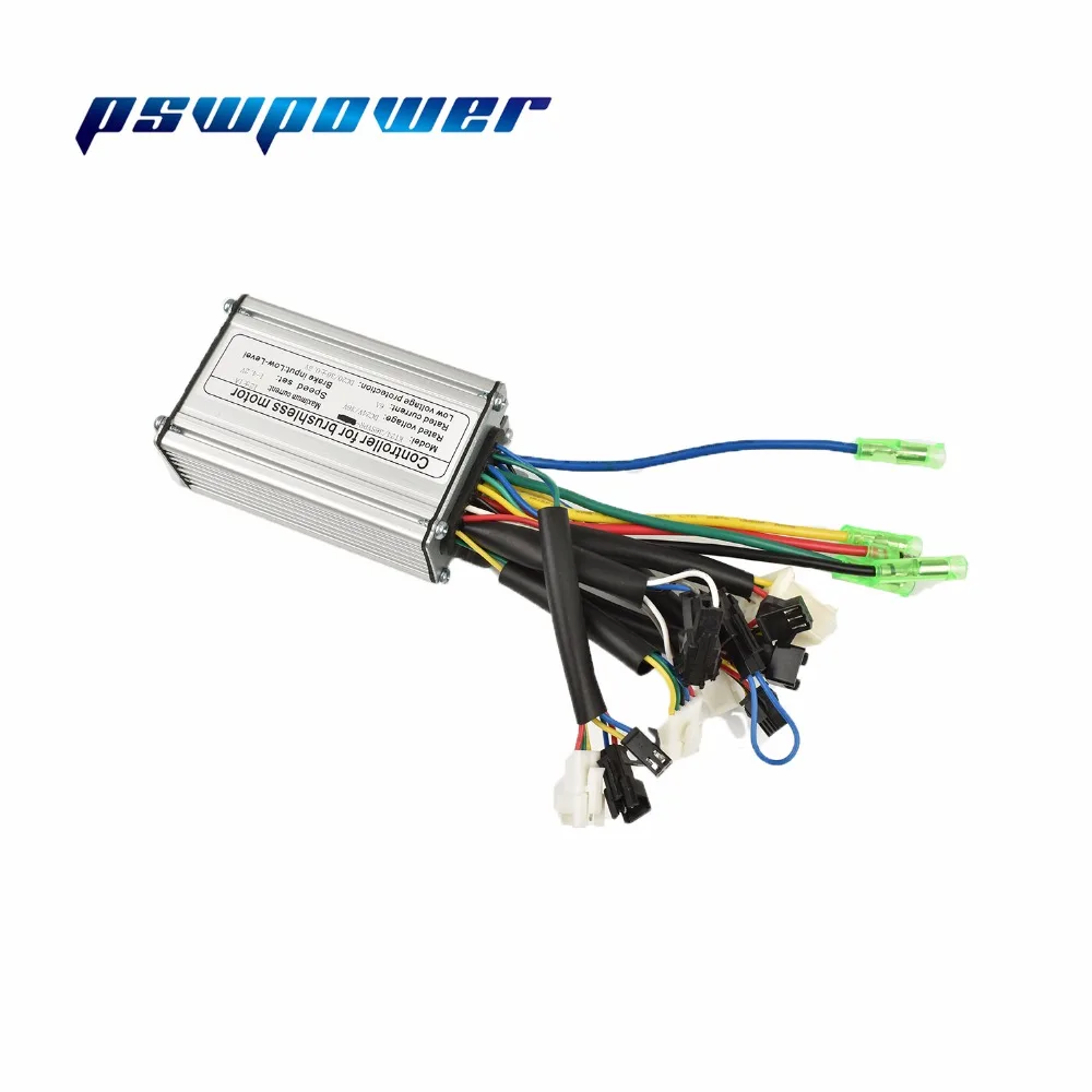 Sale 24V/36V 250W 12A  Brushless DC Sine Wave ebike Electric Bicycle Hub Motor Controller with right output 1