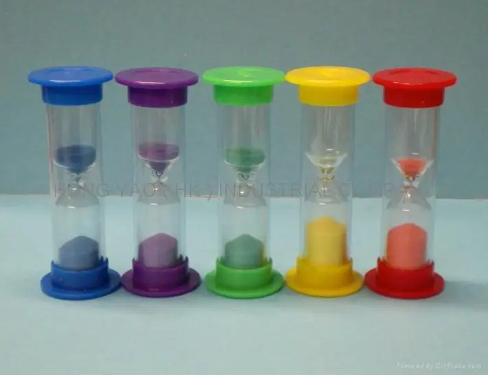 Random Hourglass Board Game Funnel Toy Sandglass Board Game Prop for