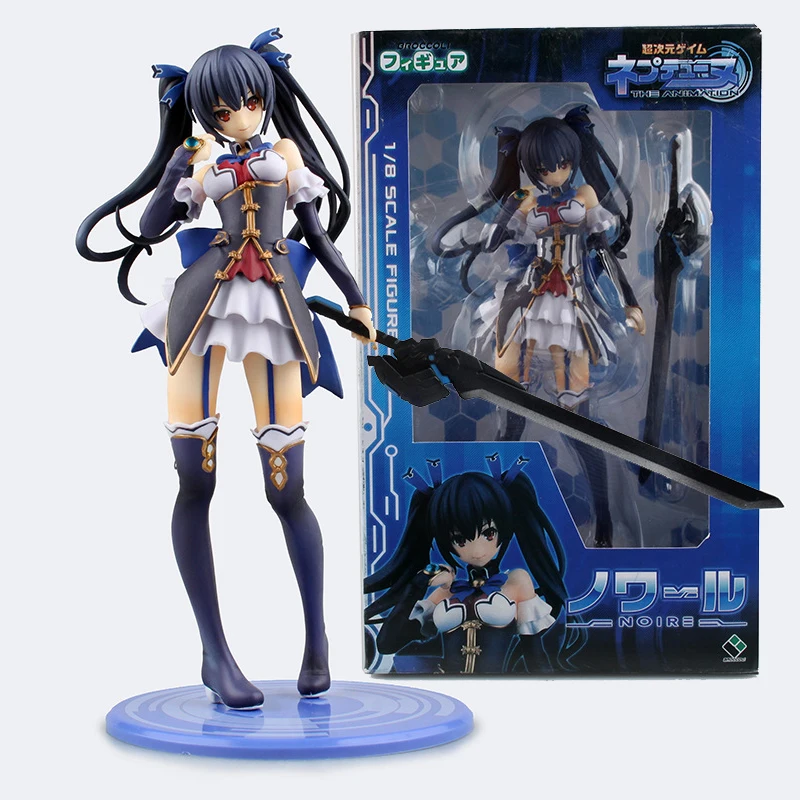 

Free Shipping 8" Broccoli Hyperdimension Neptune Noir 1/8 Scale Boxed 21cm PVC Action Figure Model Collection Doll Toys Gift
