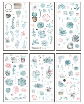 

Summer time diy decorative sticker(1pack=6pieces)