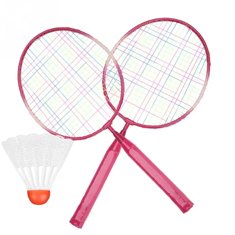 Children Kids Badminton Racket Racquet Shuttlecock Set Alloy Badminton