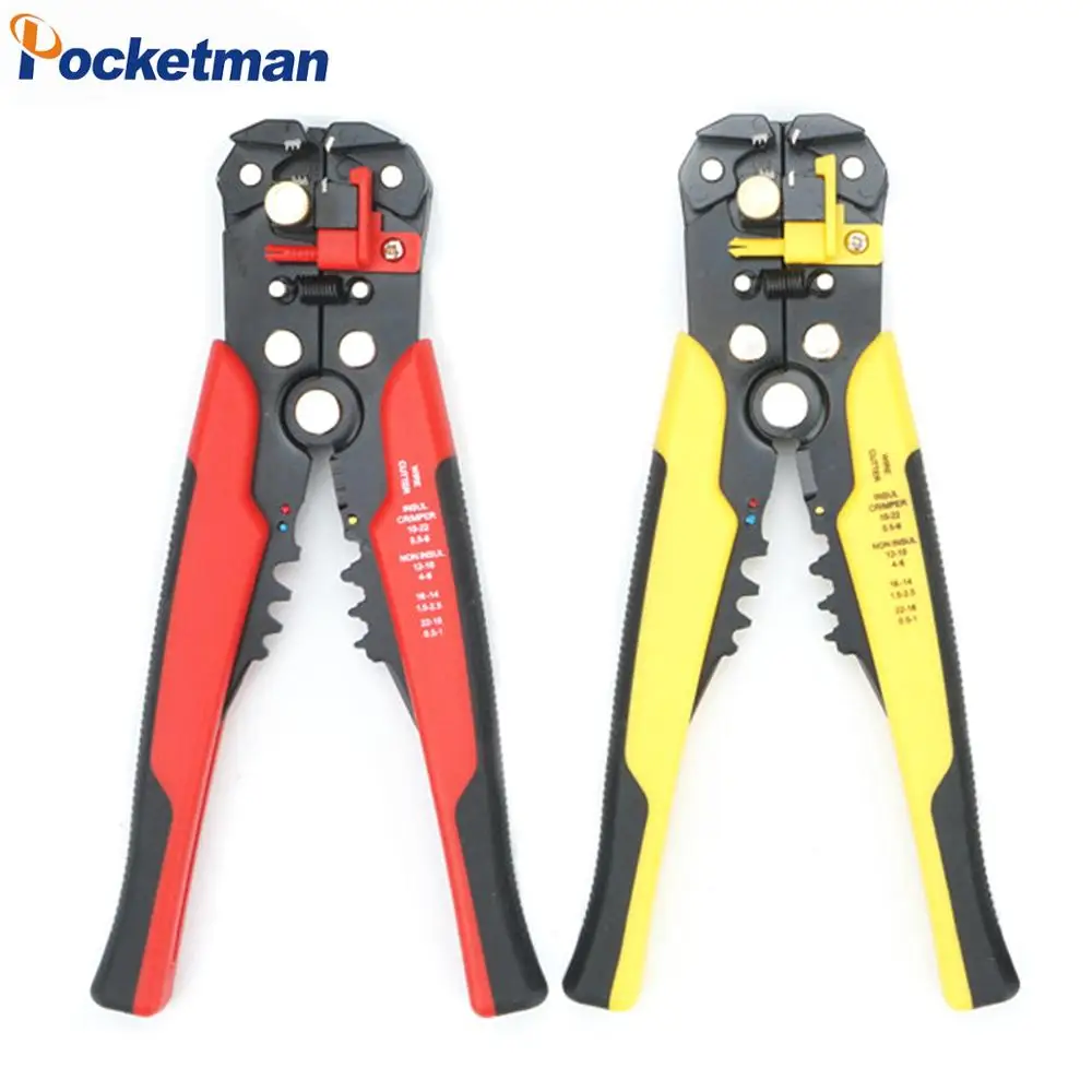 

Crimper Cable Cutter Automatic Wire Stripper Multifunctional Stripping Tools Crimping Pliers Terminal 0.2-6.0mm2 tool z50