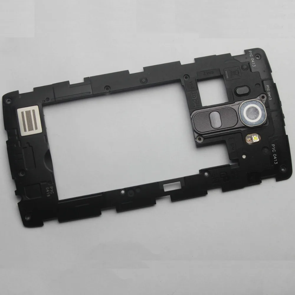 Задняя рамка корпус с рамкой + стеклянная крышка объектива камеры для LG G4 H818